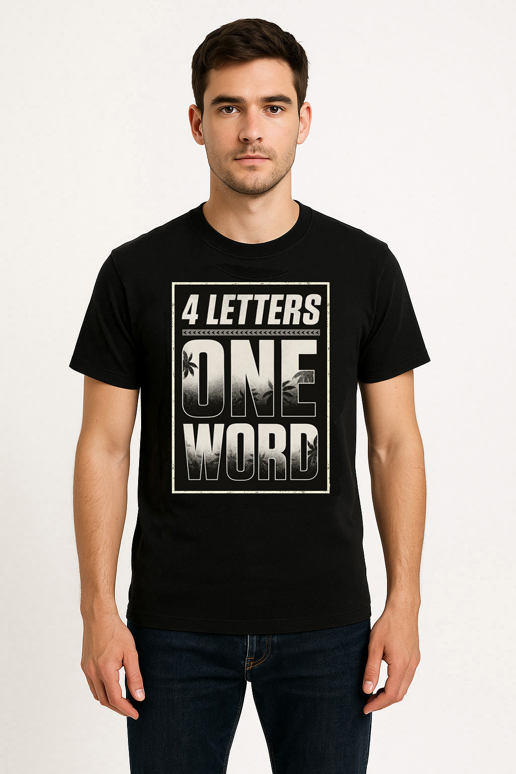 Jey Uso 4 Letters One Word Unisex T-Shirt Minimalist Typography Design