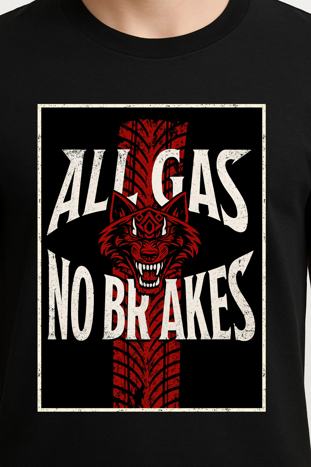 Jacob Fatu All Gas No Brakes Retro Wrestling Unisex T-Shirt Samoan Werewolf Tee
