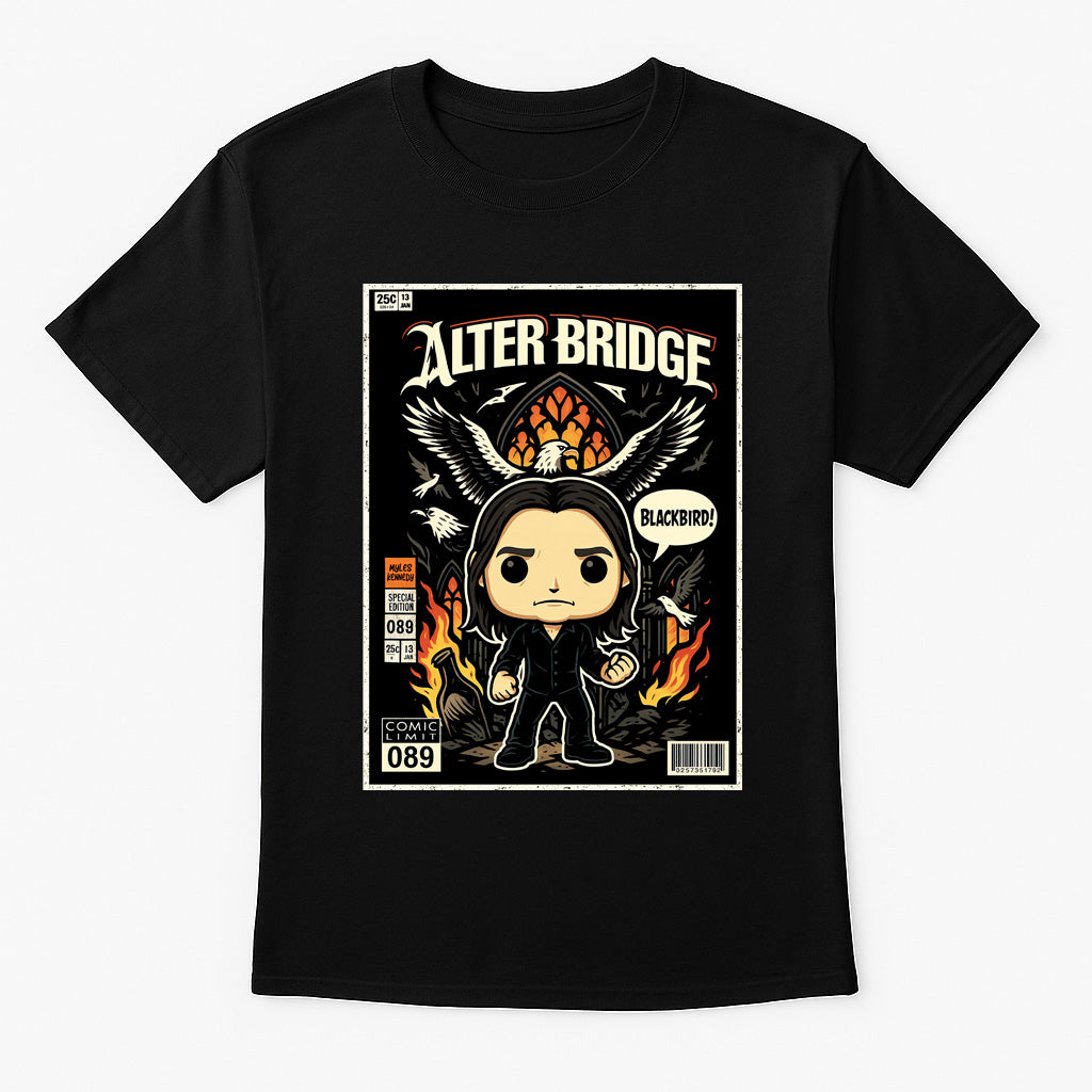 Alter Bridge Blackbird Hard Rock Funk Pop Style Unisex T-Shirt