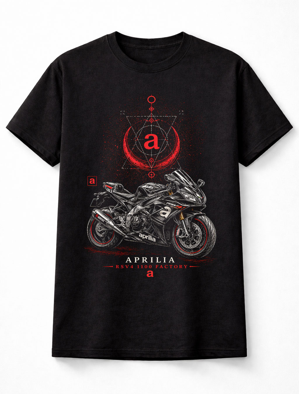Aprilia RSV4 1100 Factory Superbike Motorcycle Rider Unisex T-Shirt