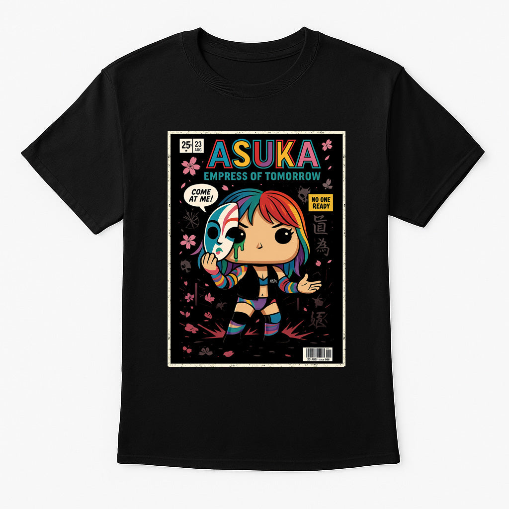 Asuka “Empress of Tomorrow” Funko Pop Style Unisex T-Shirt WWE Comic Style
