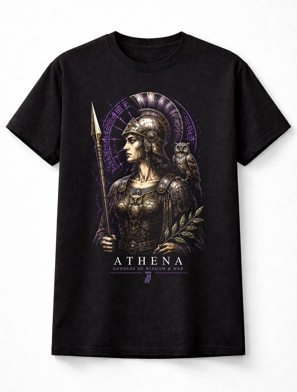 Athena Greek Goddess of Wisdom War Mythology Unisex T-Shirt
