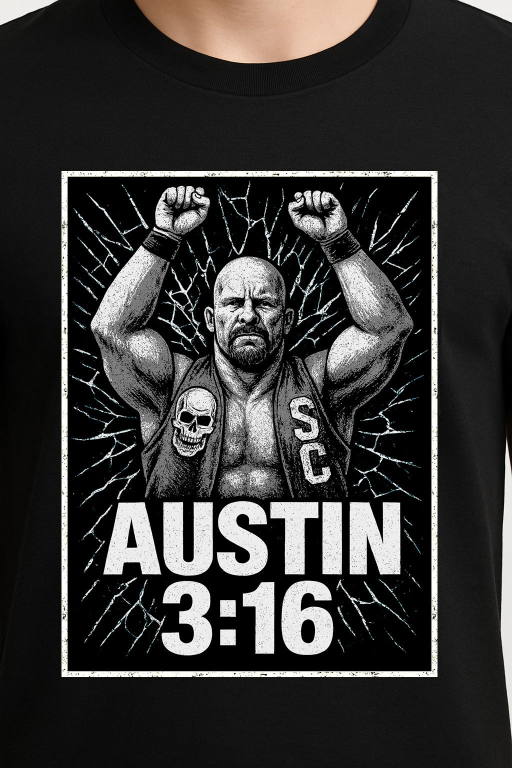 Stone Cold Steve Austin Austin 3:16 Retro Wrestling Unisex T-Shirt Attitude Era Tee
