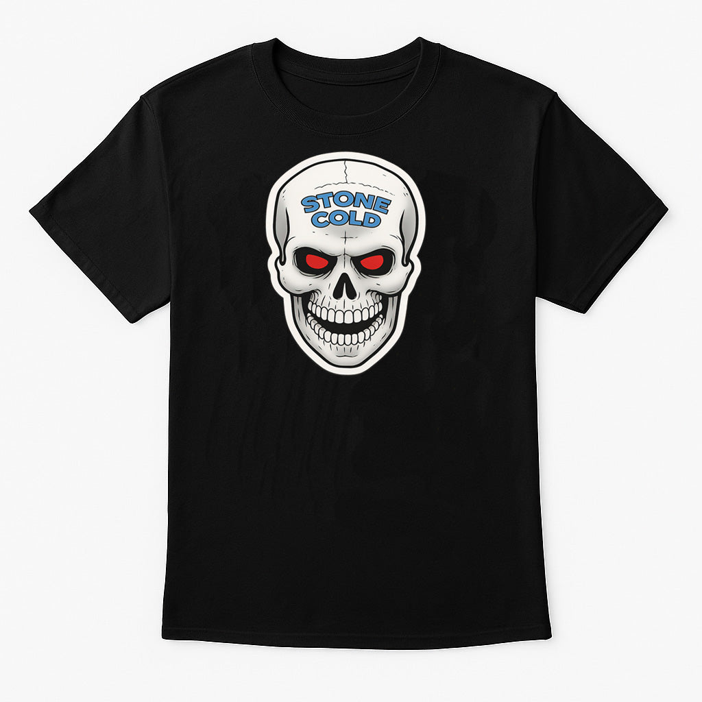Stone Cold Skull Logo Unisex T-Shirt Classic Attitude Era Tee