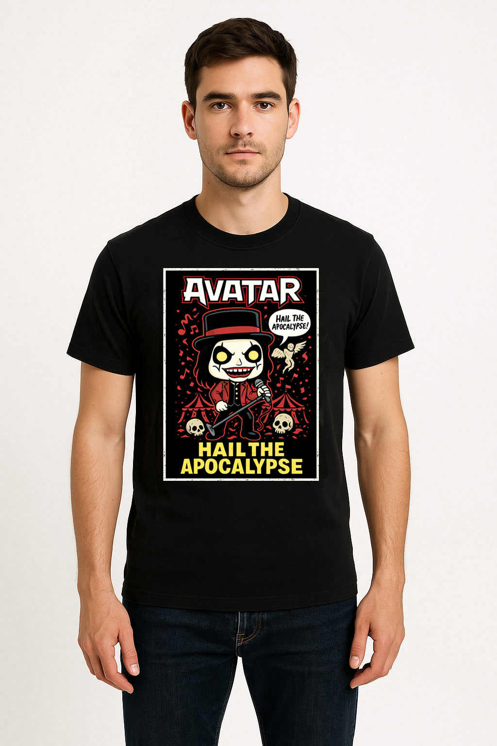 Avatar Hail The Apocalypse Melodic Metal Funko Pop Style Unisex T-Shirt