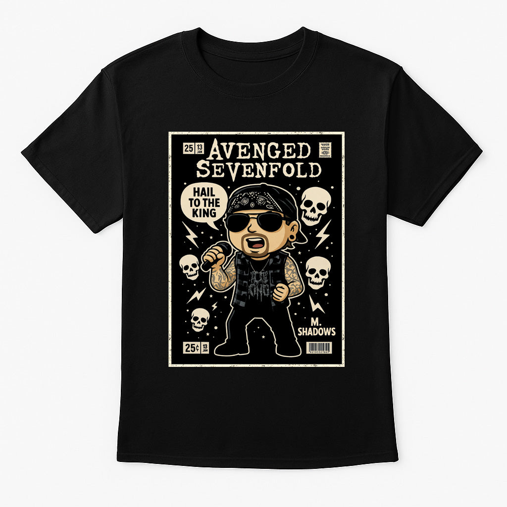 Avenged Sevenfold Hail To The King Heavy Metal Funko Pop Style Unisex T-Shirt