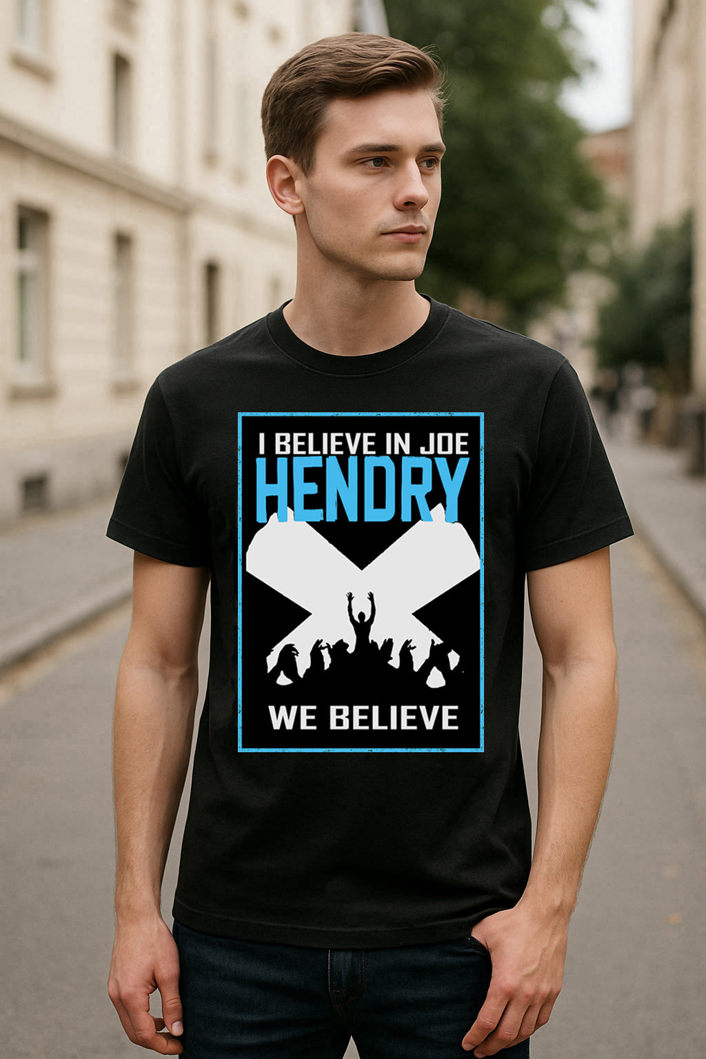 Joe Hendry I Believe Retro Wrestling Unisex T-Shirt We Believe Fan Tee