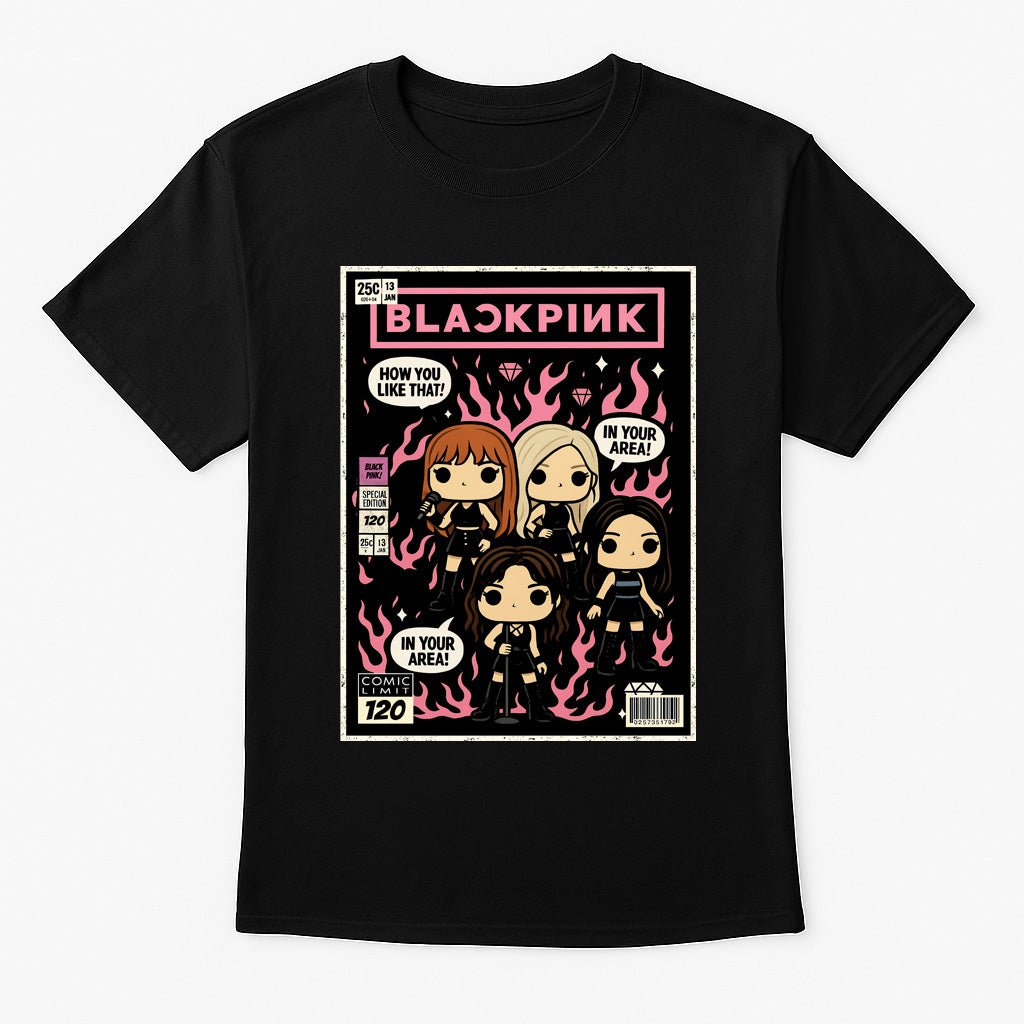 Blackpink How You Like That K-Pop Funko Pop Style Unisex T-Shirt