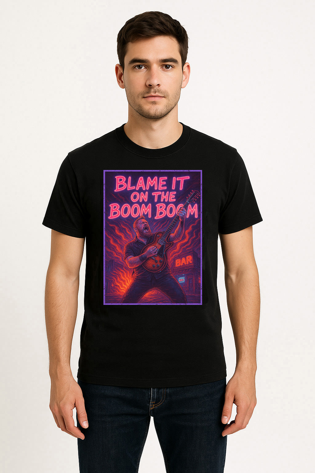 Black Stone Cherry Blame It on the Boom Boom Unisex T-Shirt | Southern Rock Guitar Tee