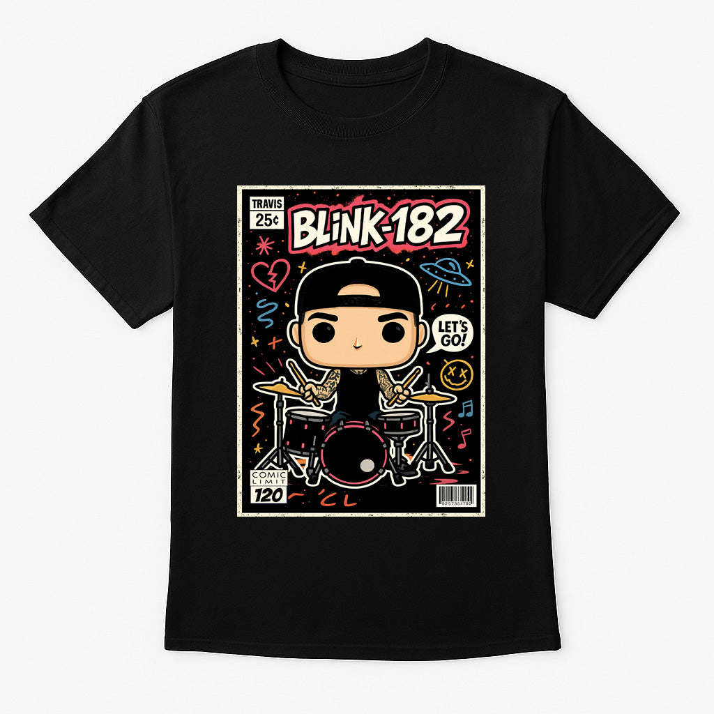 Blink 182 Lets Go Pop Punk Funk Pop Style Unisex T-Shirt