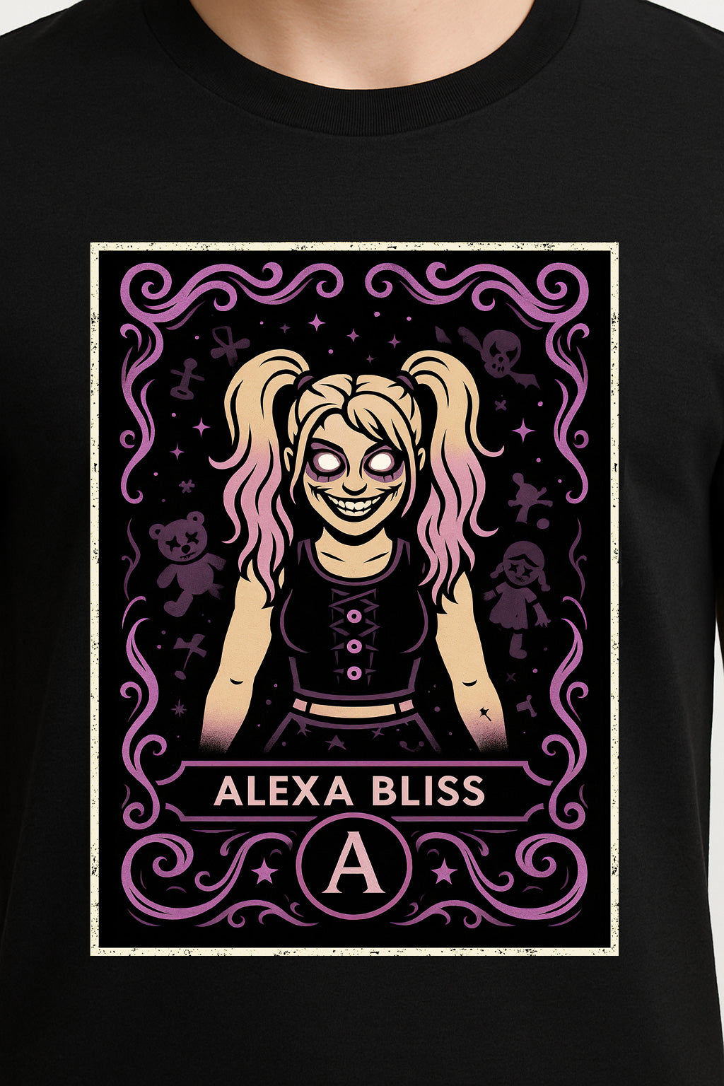 Alexa Bliss “Twisted” Unisex T-Shirt Wrestling Superstar Dark Dollhouse Graphic Tee