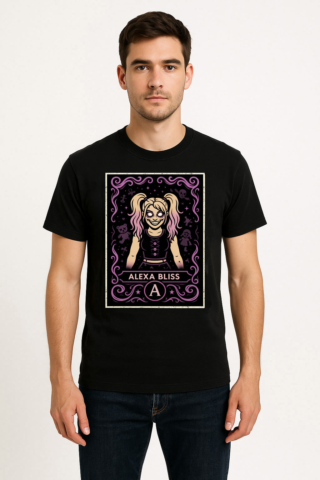 Alexa Bliss “Twisted” Unisex T-Shirt Wrestling Superstar Dark Dollhouse Graphic Tee