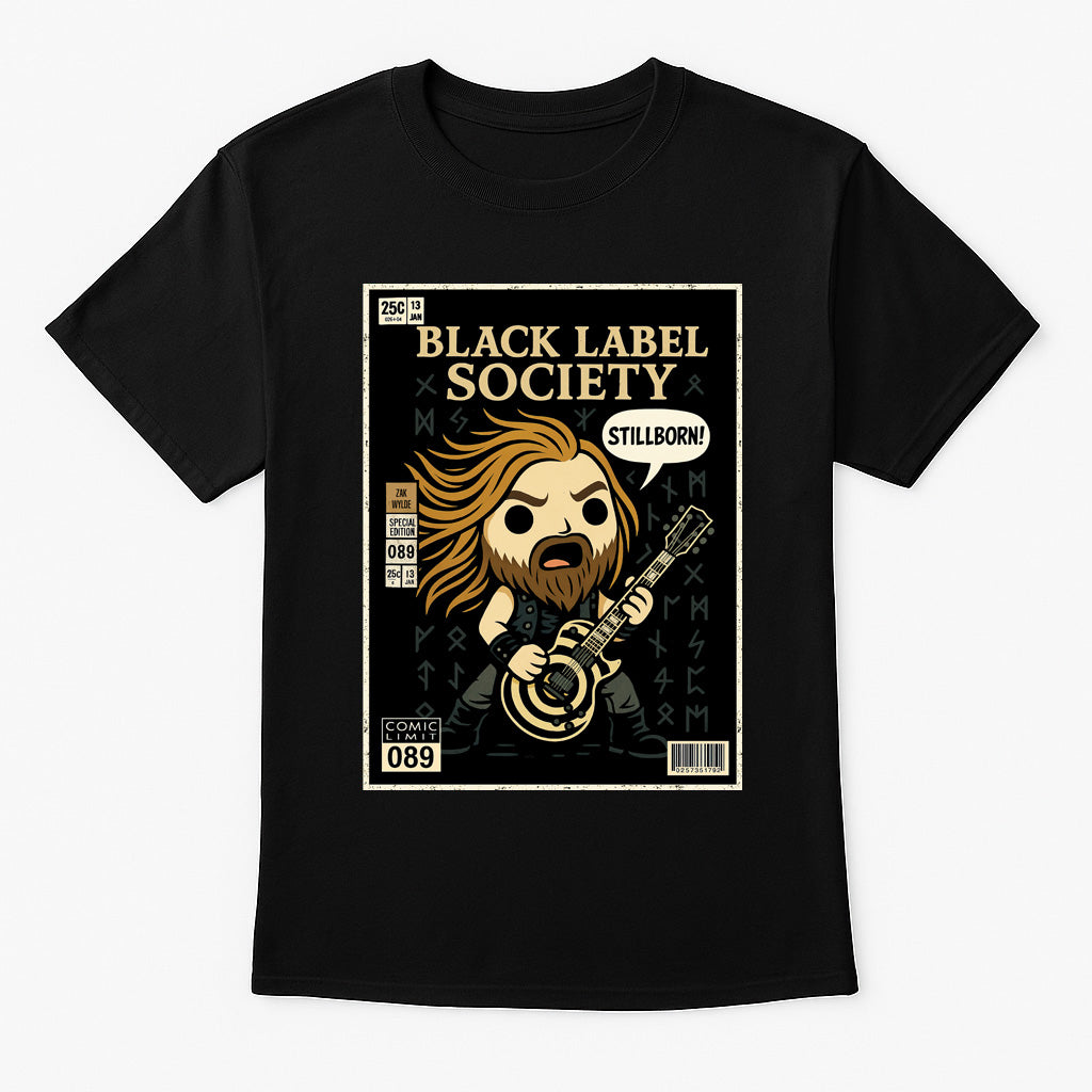 Black Label Society Still Heavy Metal Funko Pop Style Unisex T-Shirt