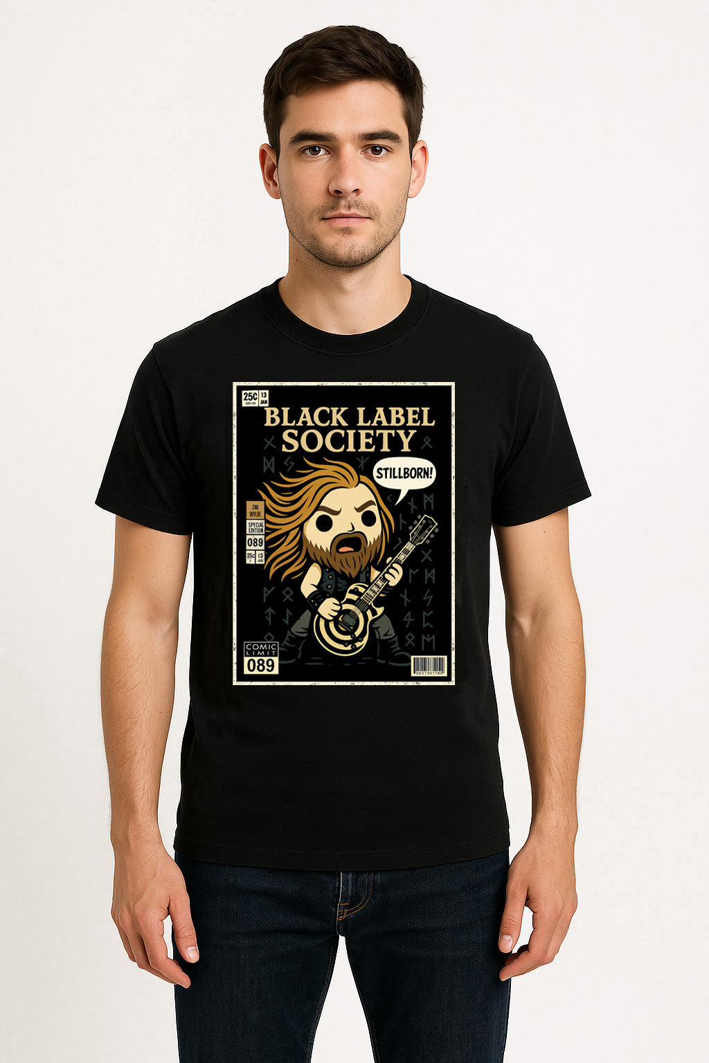 Black Label Society Still Heavy Metal Funko Pop Style Unisex T-Shirt