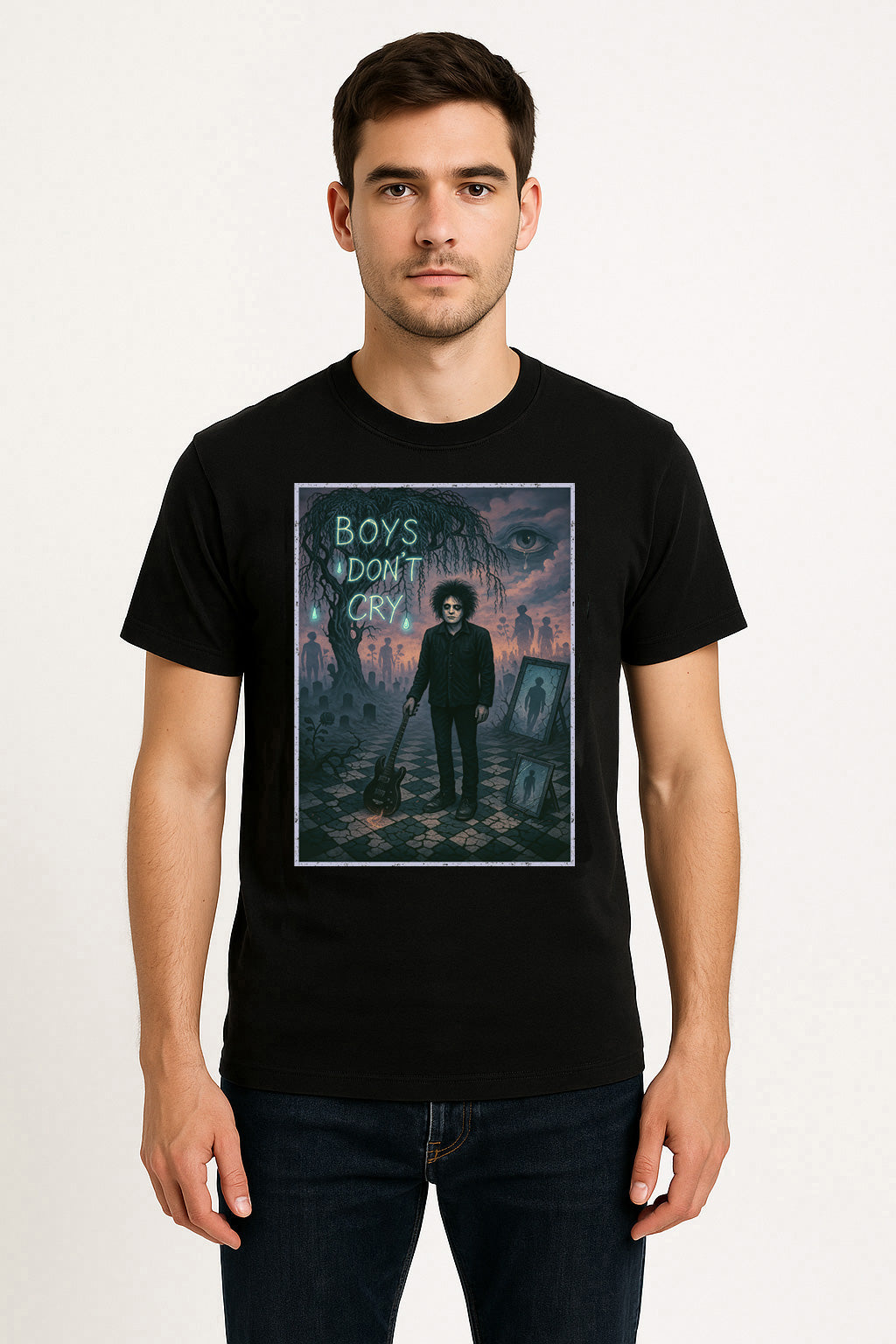 The Cure Boys Don’t Cry Unisex T-Shirt | Gothic New Wave Music Tee