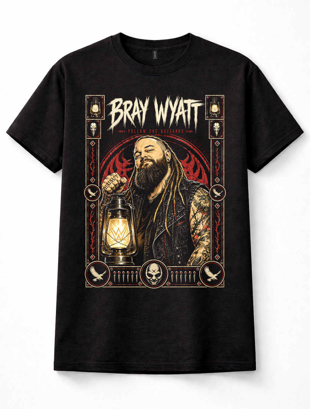 Bray Wyatt WWE Fiend Wrestling Graphic Fan Unisex T-Shirt