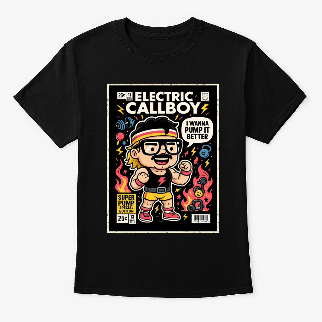 Electric Callboy Pump It Electronic Metalcore Funko Pop Style Unisex T-Shirt