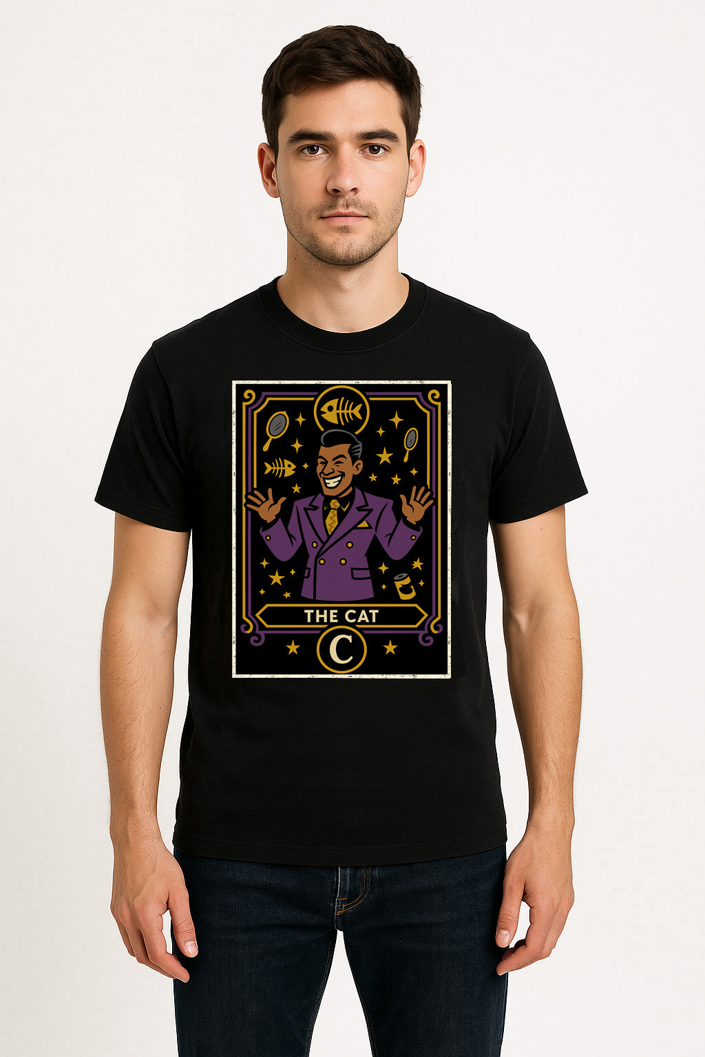 Red Dwarf The Cat Retro Unisex Red Dwarf T-Shirt – BBC Comedy Legend Classic Character Tee