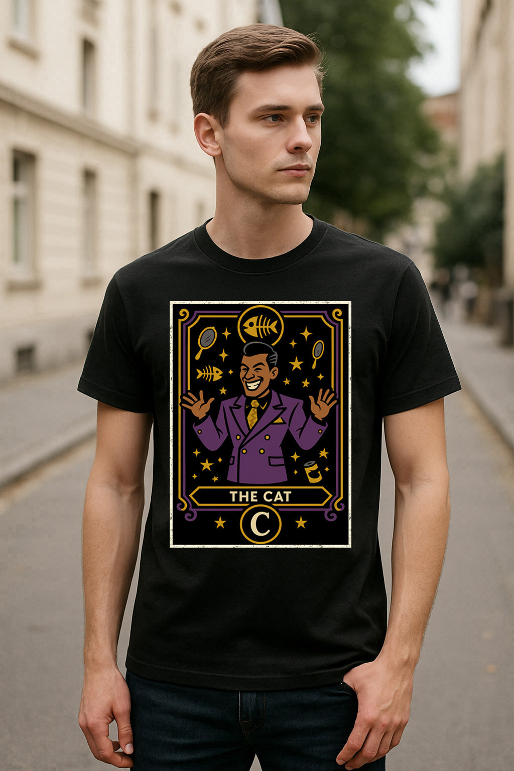 Red Dwarf The Cat Retro Unisex Red Dwarf T-Shirt – BBC Comedy Legend Classic Character Tee