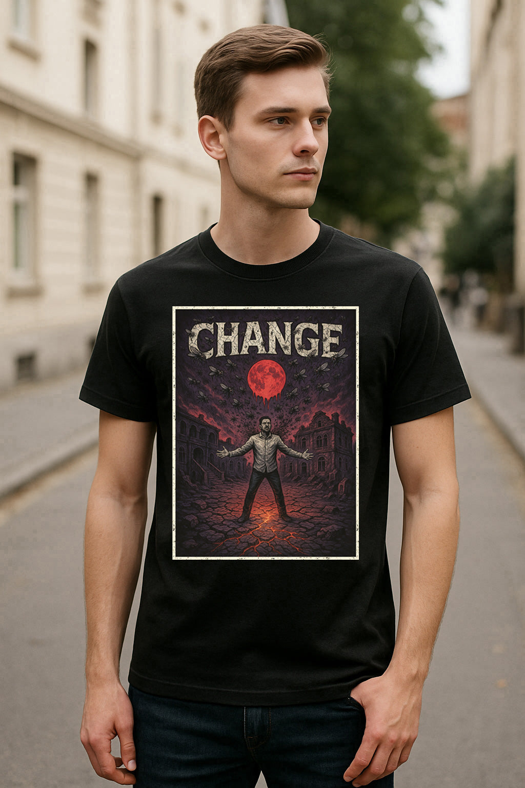Deftones Change Unisex T-Shirt | Alternative Metal Gothic Tee