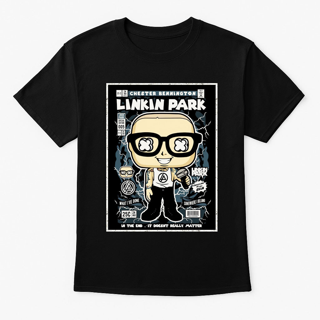 Linkin Park In the End Nu Metal Funk Pop Style Unisex T-Shirt