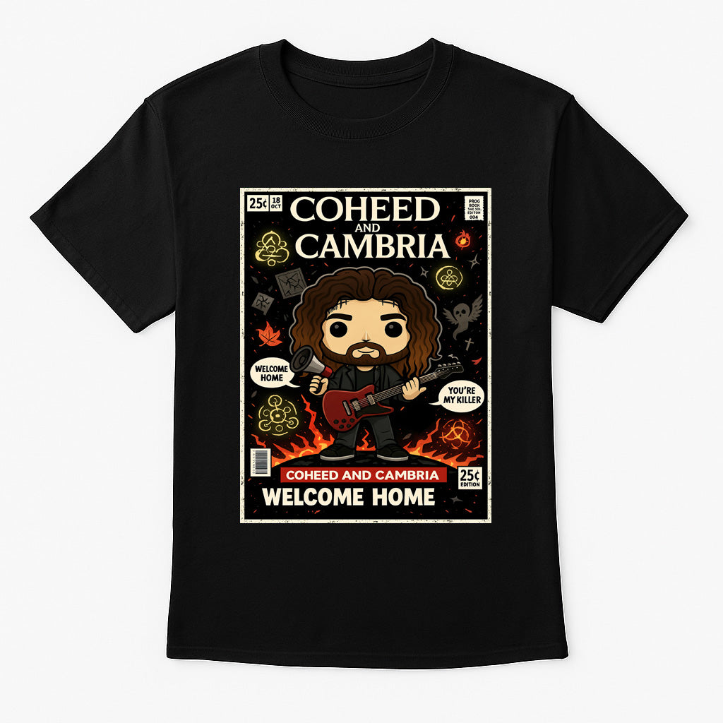Coheed and Cambria Welcome Home Progressive Rock Funko Pop Style Unisex T-Shirt