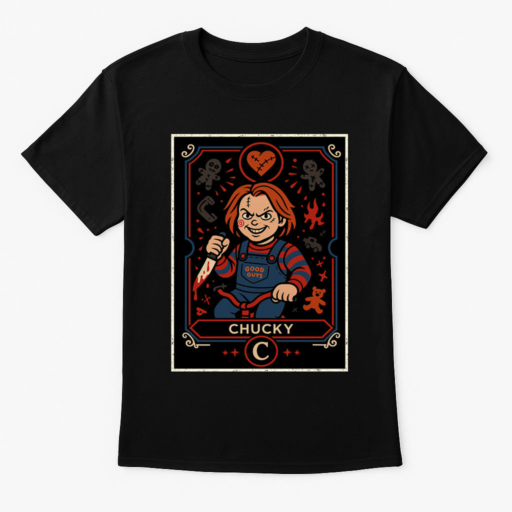 Chucky “Good Guys” Unisex Horror T-Shirt – Child’s Play Killer Doll Slasher Movie Tee