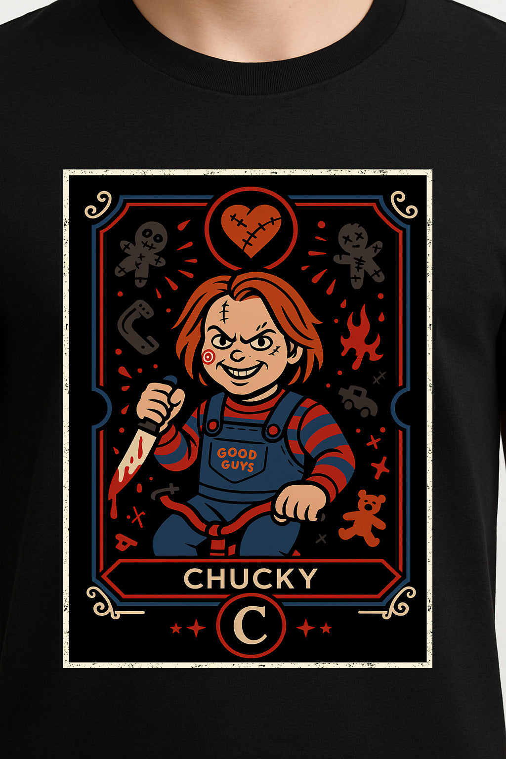 Chucky “Good Guys” Unisex Horror T-Shirt – Child’s Play Killer Doll Slasher Movie Tee