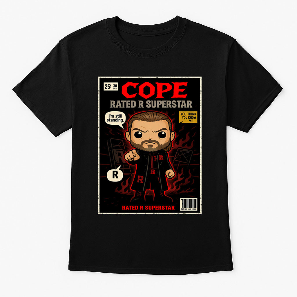 Cope Rated R Superstar Pop Comic Wrestling Unisex T-Shirt