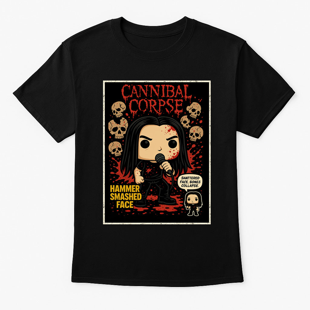 Cannibal Corpse Hammer Smashed Death Metal Funko Pop Style Unisex T-Shirt