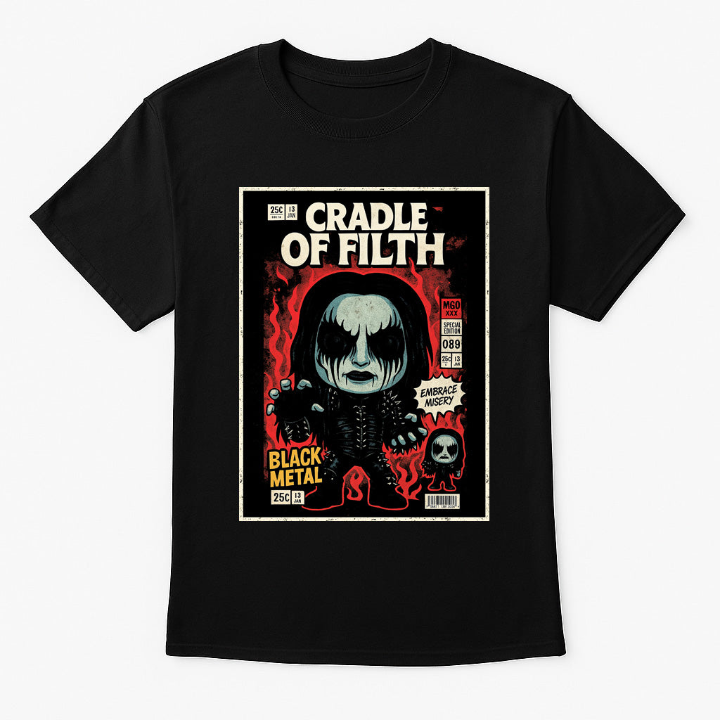 Cradle of Filth Black Metal Funko Pop Style Unisex T-Shirt