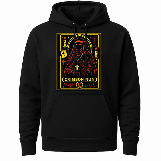 Crimson Nun Occult Sisterhood Gothic Horror Dark Alternative Unisex T-Shirt