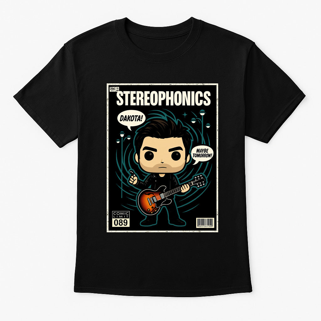 Stereophonics Dakota Alternative Rock Funko Pop Style Unisex T-Shirt