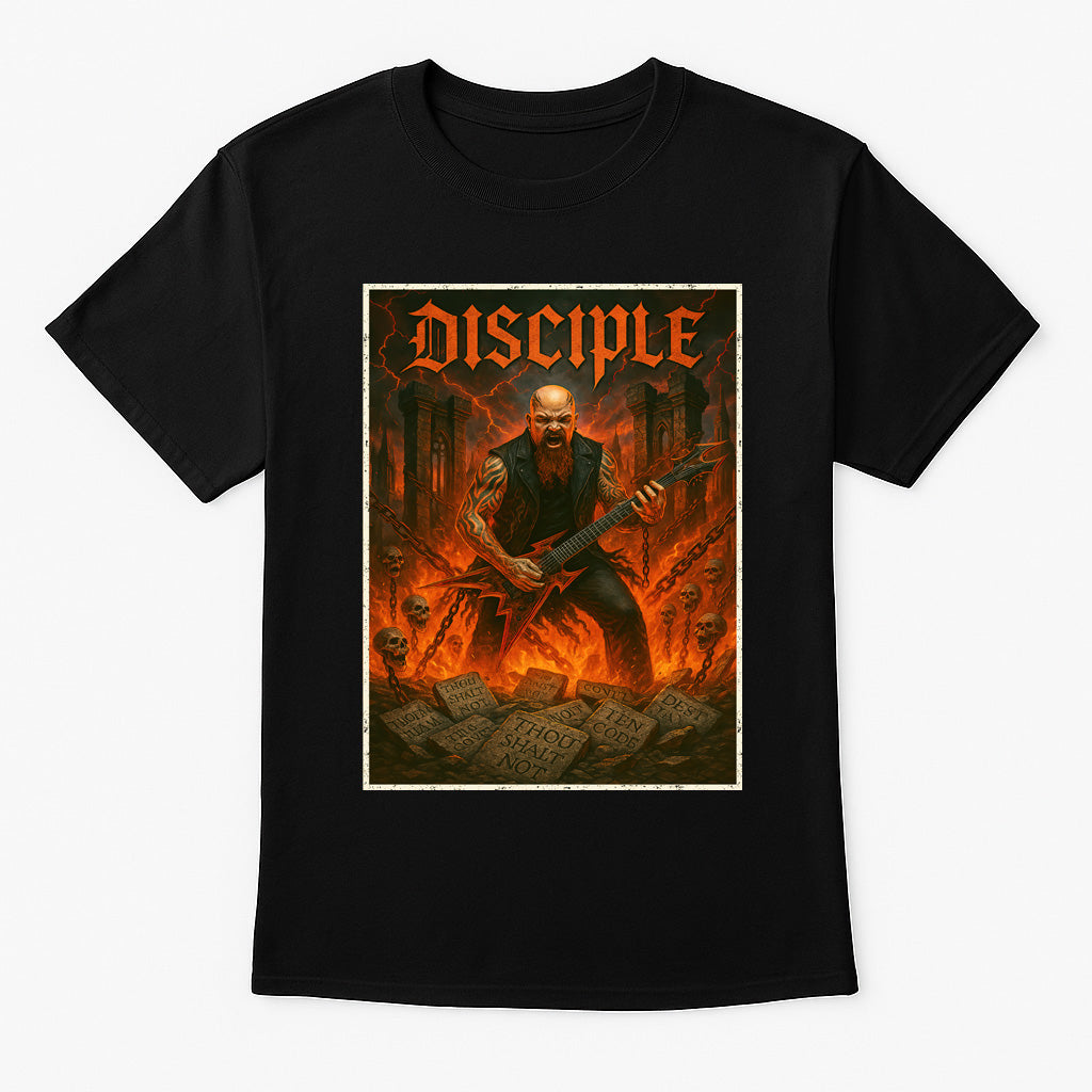 Slayer Disciple Unisex T-Shirt Thrash Metal Band Vintage Rock Merch Tee