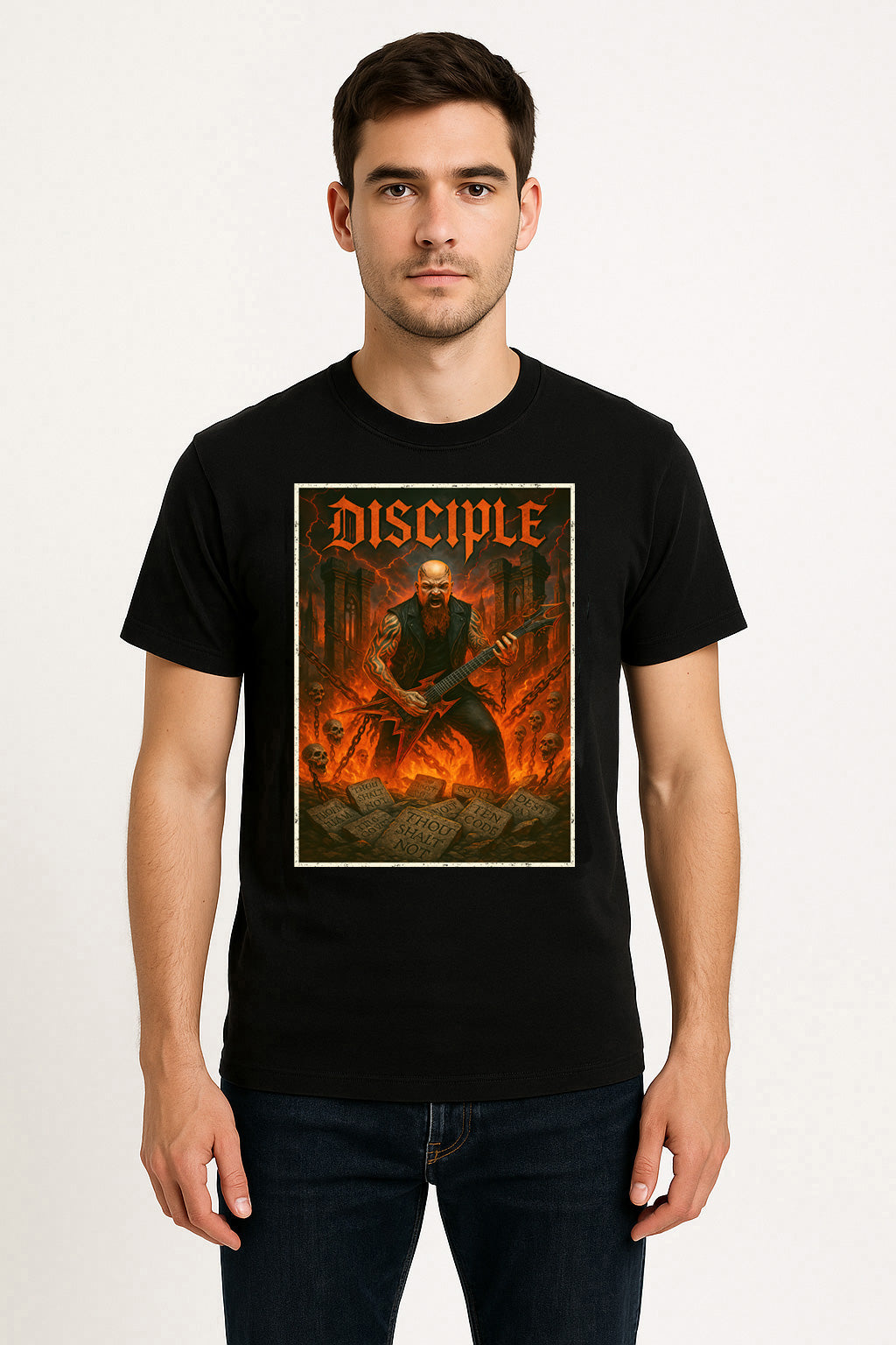 Slayer Disciple Unisex T-Shirt Thrash Metal Band Vintage Rock Merch Tee