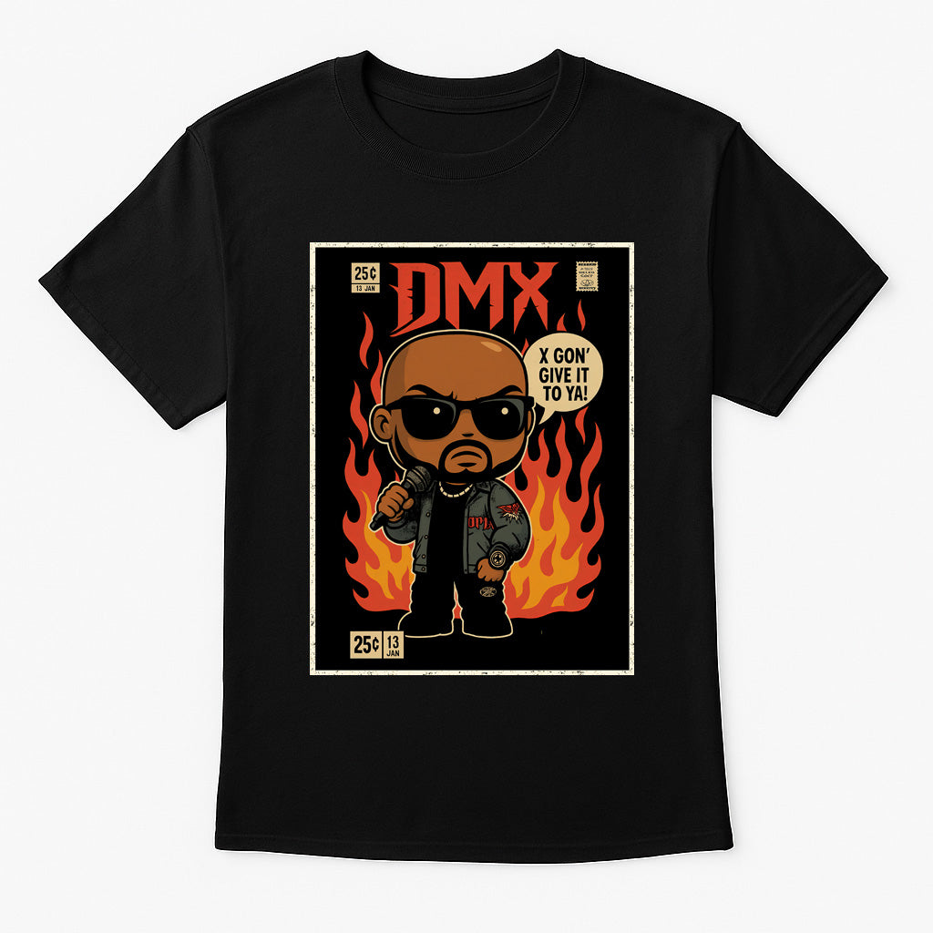 DMX Ruff Ryders Anthem Hip Hop Funko Pop Style Unisex T-Shirt