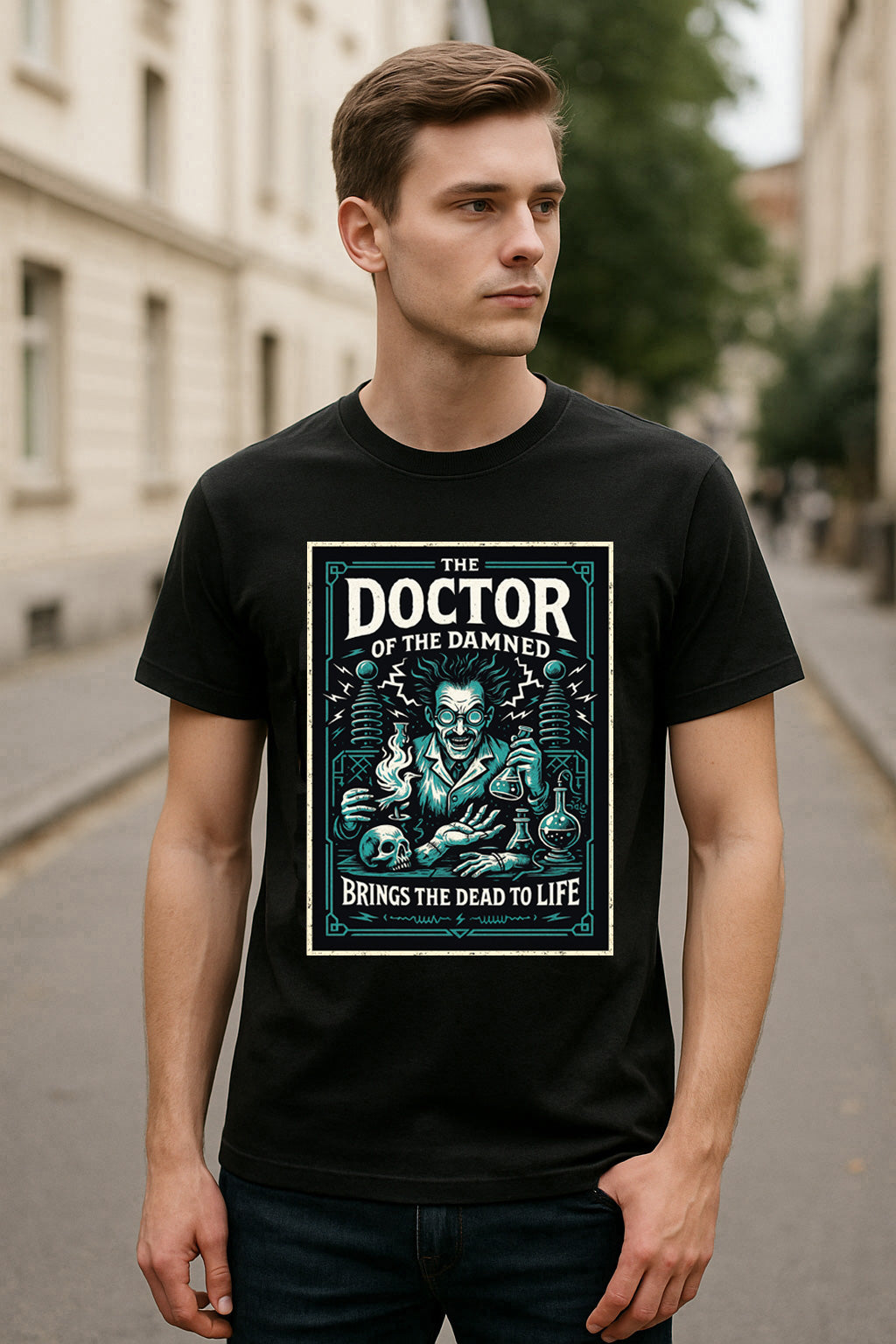 Doctor of the Damned Unisex Adult & Kids T-Shirt
