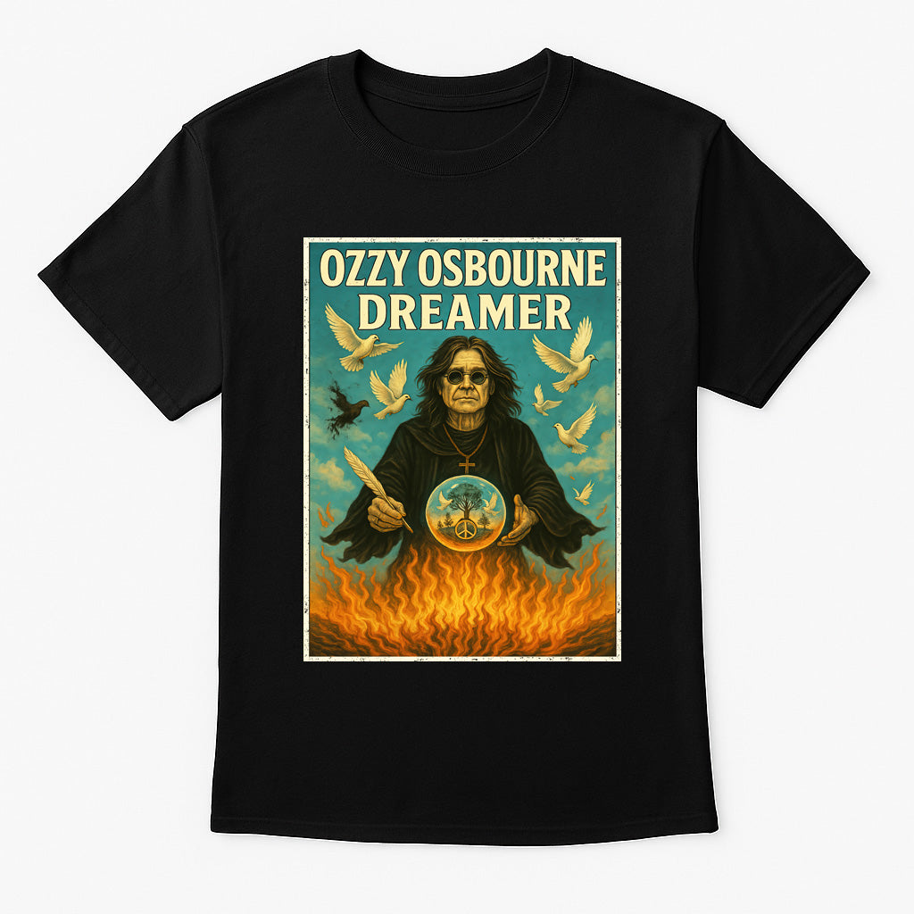 Ozzy Osbourne Dreamer Unisex T-Shirt Classic Rock Heavy Metal Tee