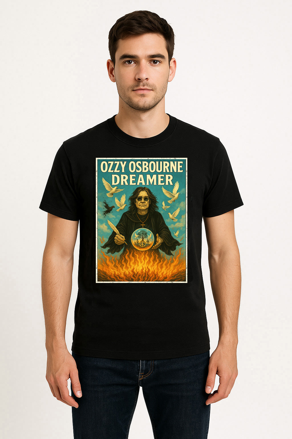 Ozzy Osbourne Dreamer Unisex T-Shirt Classic Rock Heavy Metal Tee