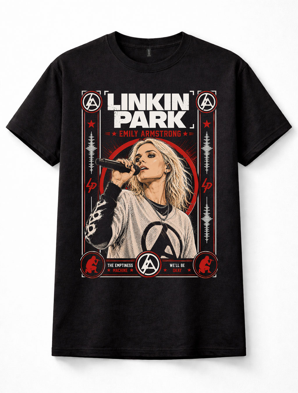 Linkin Park Emily Armstrong Alternative Rock Music Unisex T-Shirt