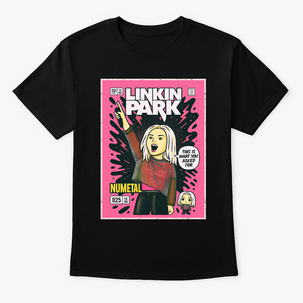Linkin Park Emily Heavy Numb Nu Metal Funko Pop Style Unisex T-Shirt