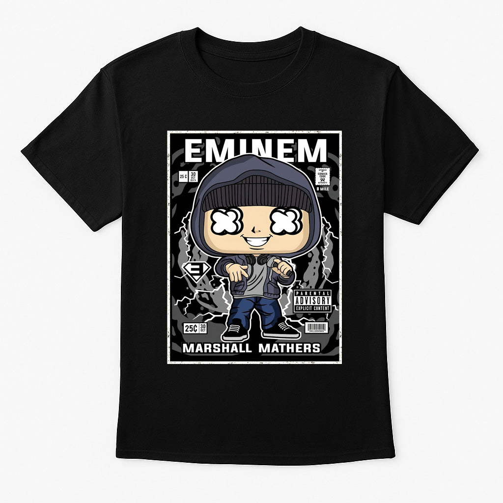 Eminem Marshall Mathers Hip Hop Funko Pop Style Unisex T-Shirt