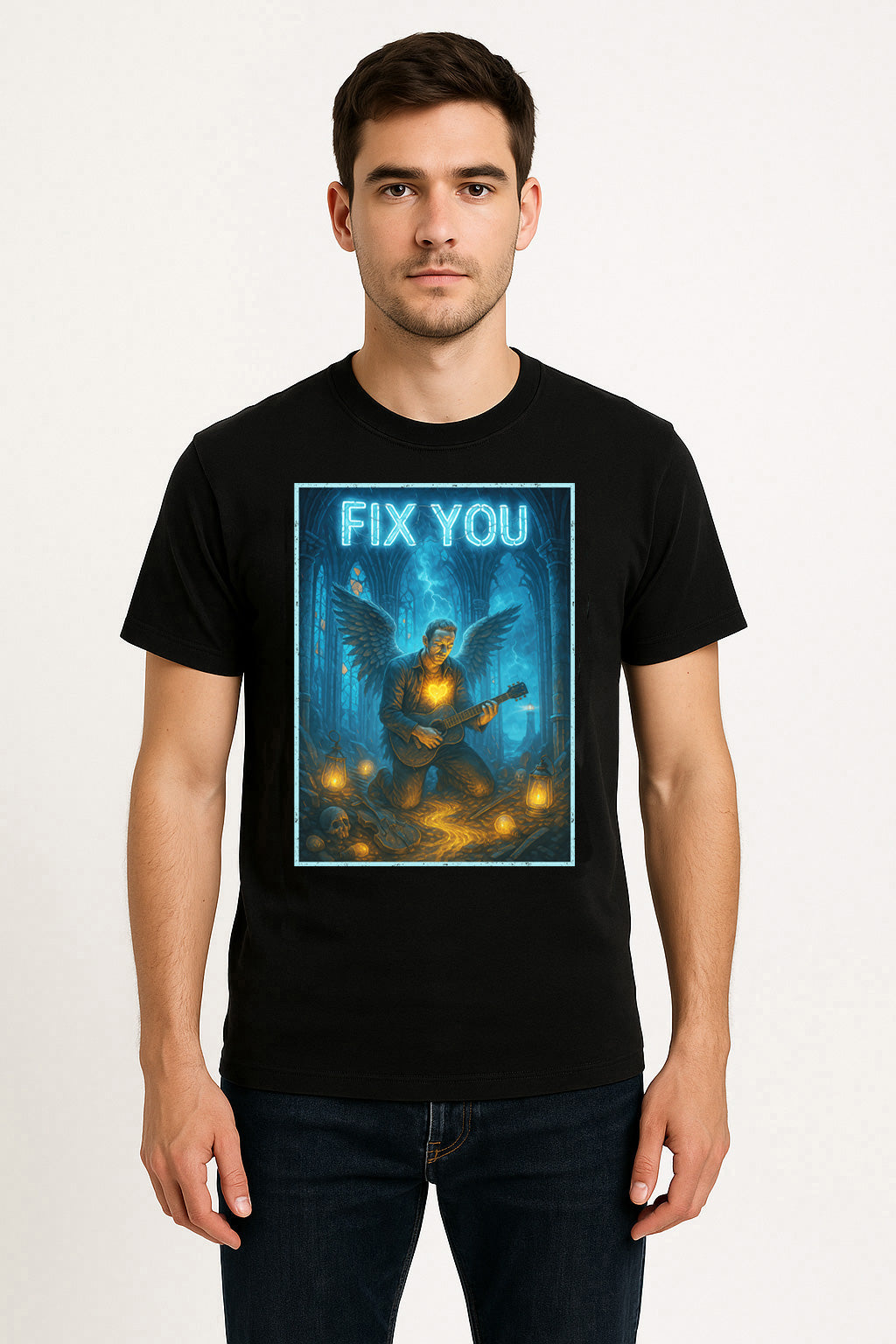 Coldplay – Fix You Unisex T-Shirt Alternative Rock Band Merch Tee