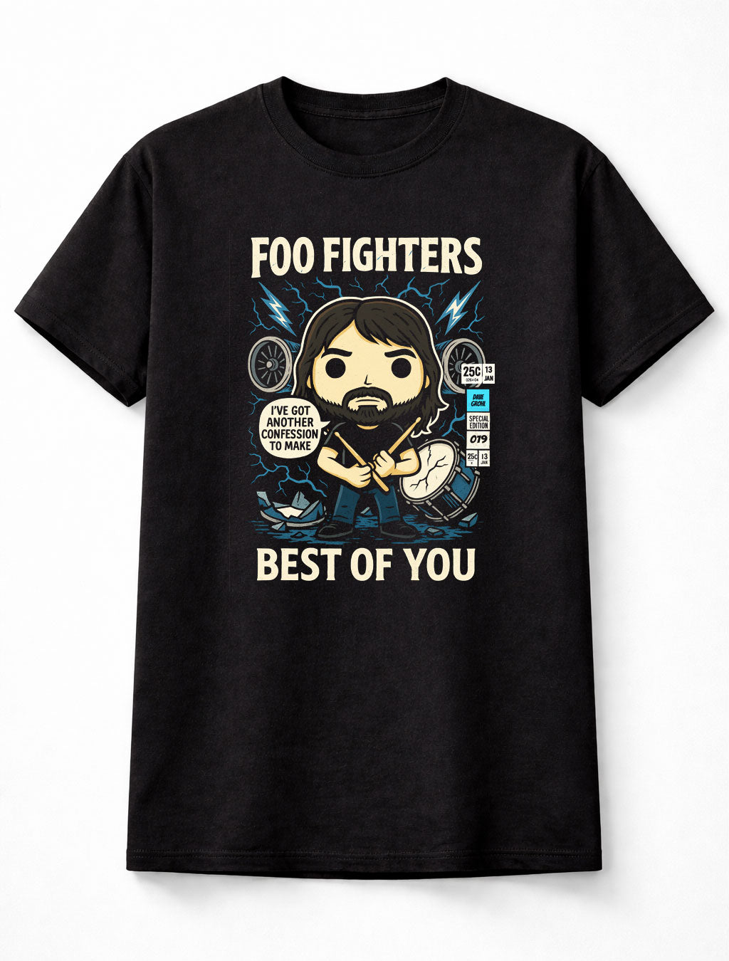 Foo Fighters Best of You Pop Dave Grohl Alternative Rock Classic Adults & Kids Unisex T-Shirt