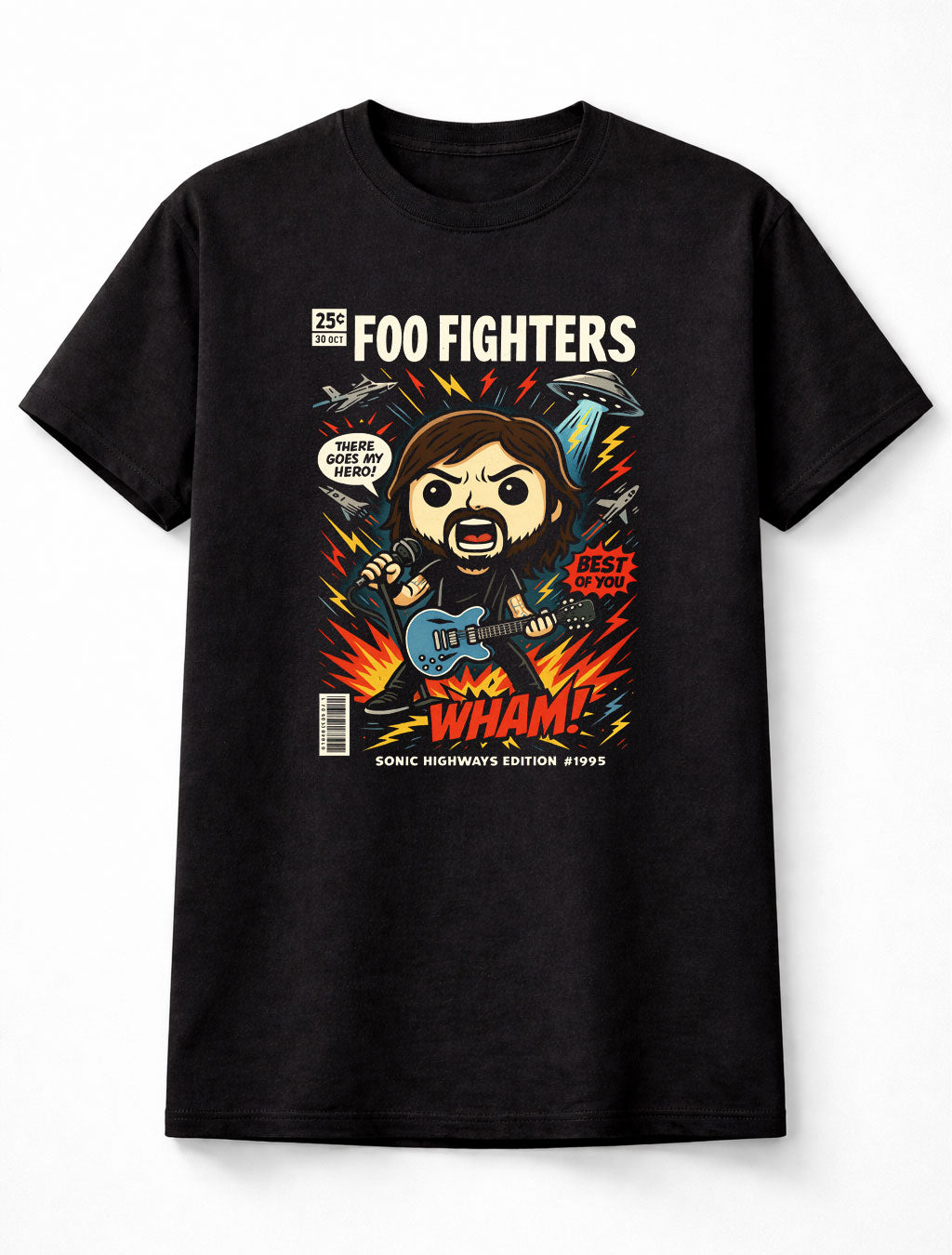 Foo Fighters All My Life Pop Dave Grohl Alternative Rock Classic Adults & Kids Unisex T-Shirt