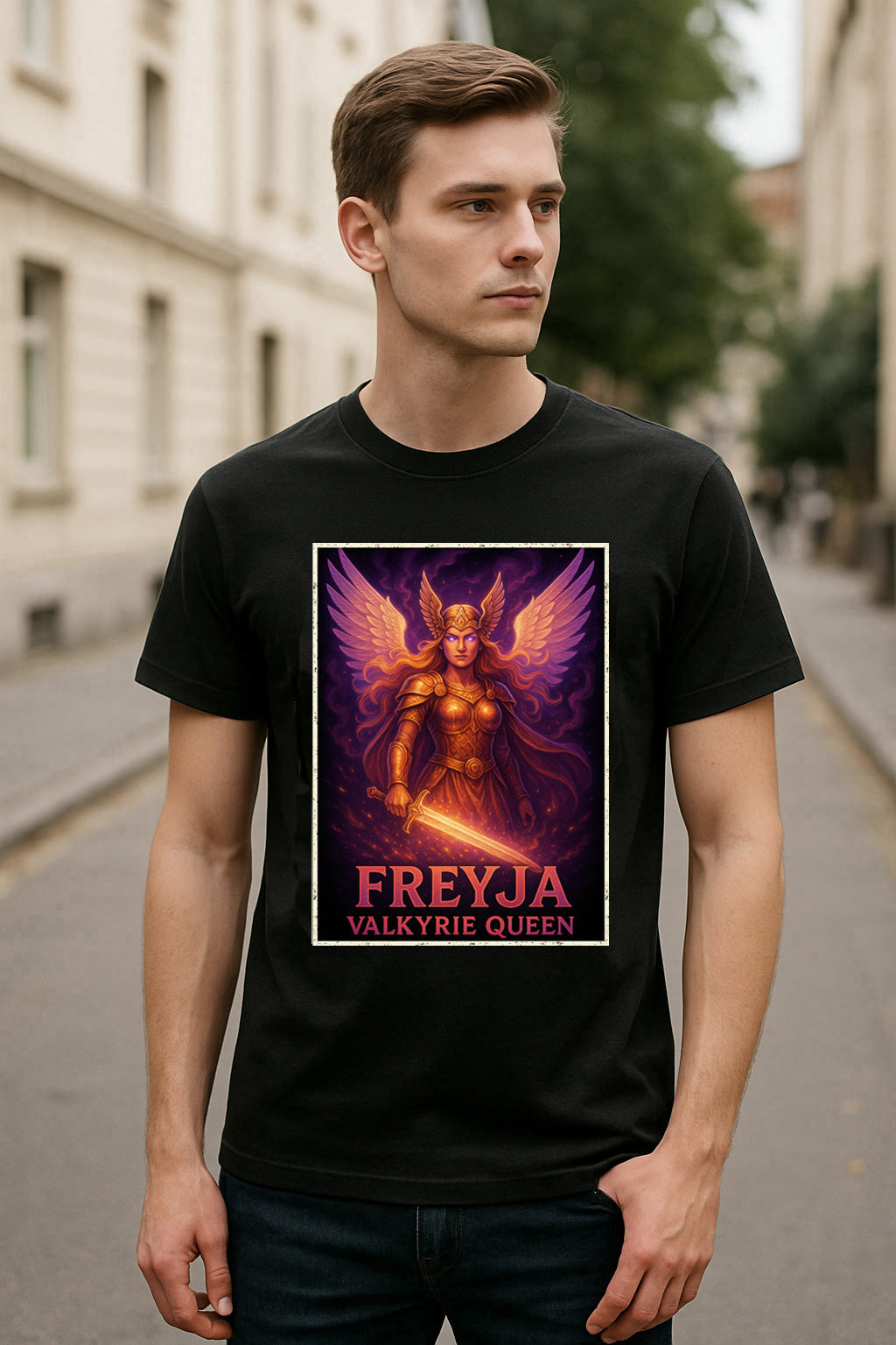 Freyja Valkyrie Queen Unisex Norse Mythology T-Shirt