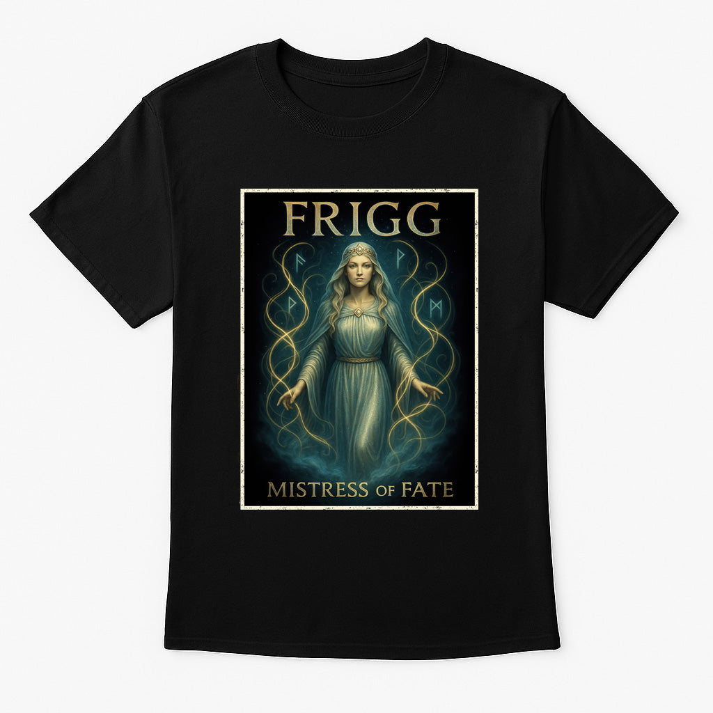 Frigg Mistress of Fate Unisex Norse Goddess T-Shirt