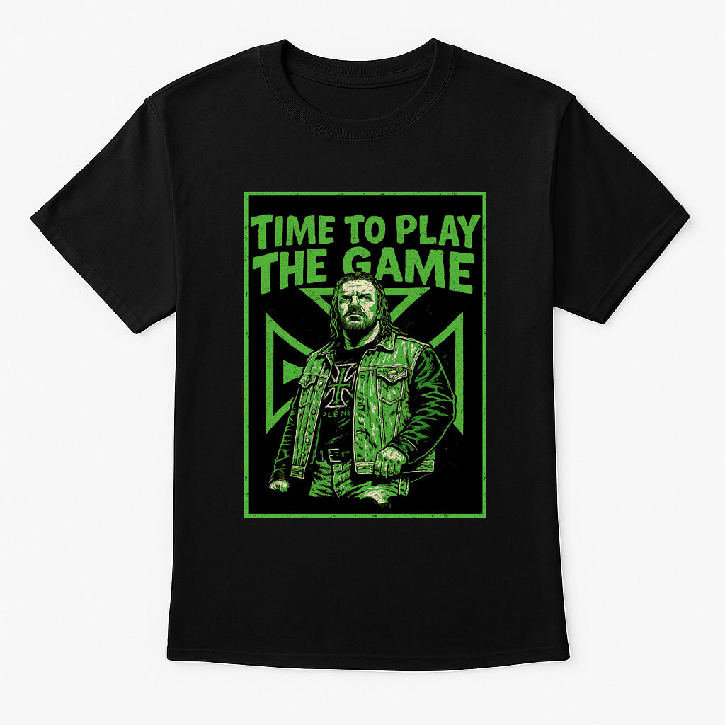 Triple H Time To Play The Game Retro Wrestling Unisex T-Shirt DX Graphic Tee