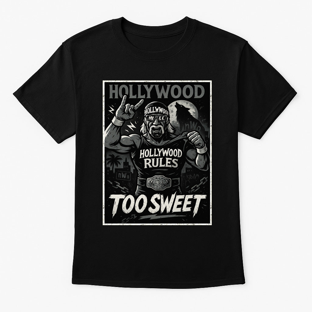 Hollywood Hogan Too Sweet Retro Wrestling Unisex T-Shirt
