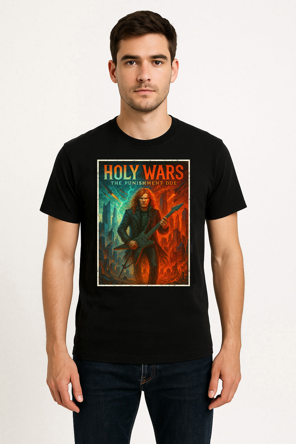 Megadeth Holy Wars The Punishment Due Unisex T-Shirt Thrash Metal Band Tee